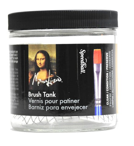 Mona Lisa Brush Cleaning Tank