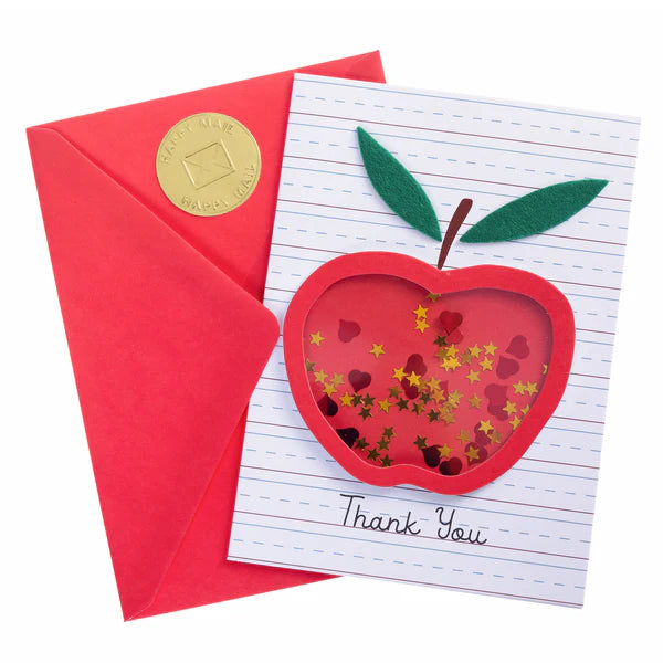 Thank You Apple Handmade Card