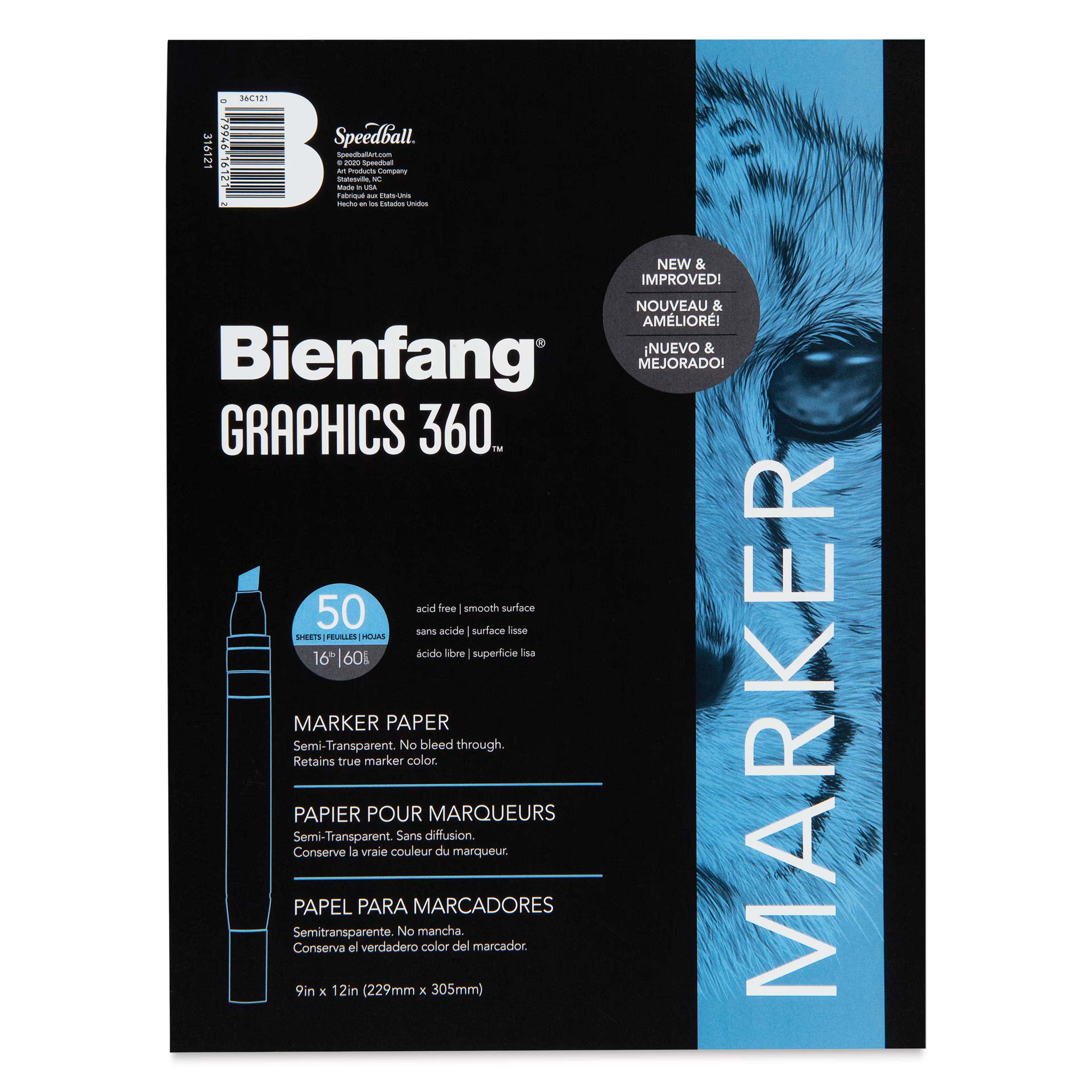 Bienfang, Marker Pad, 14x17/50
