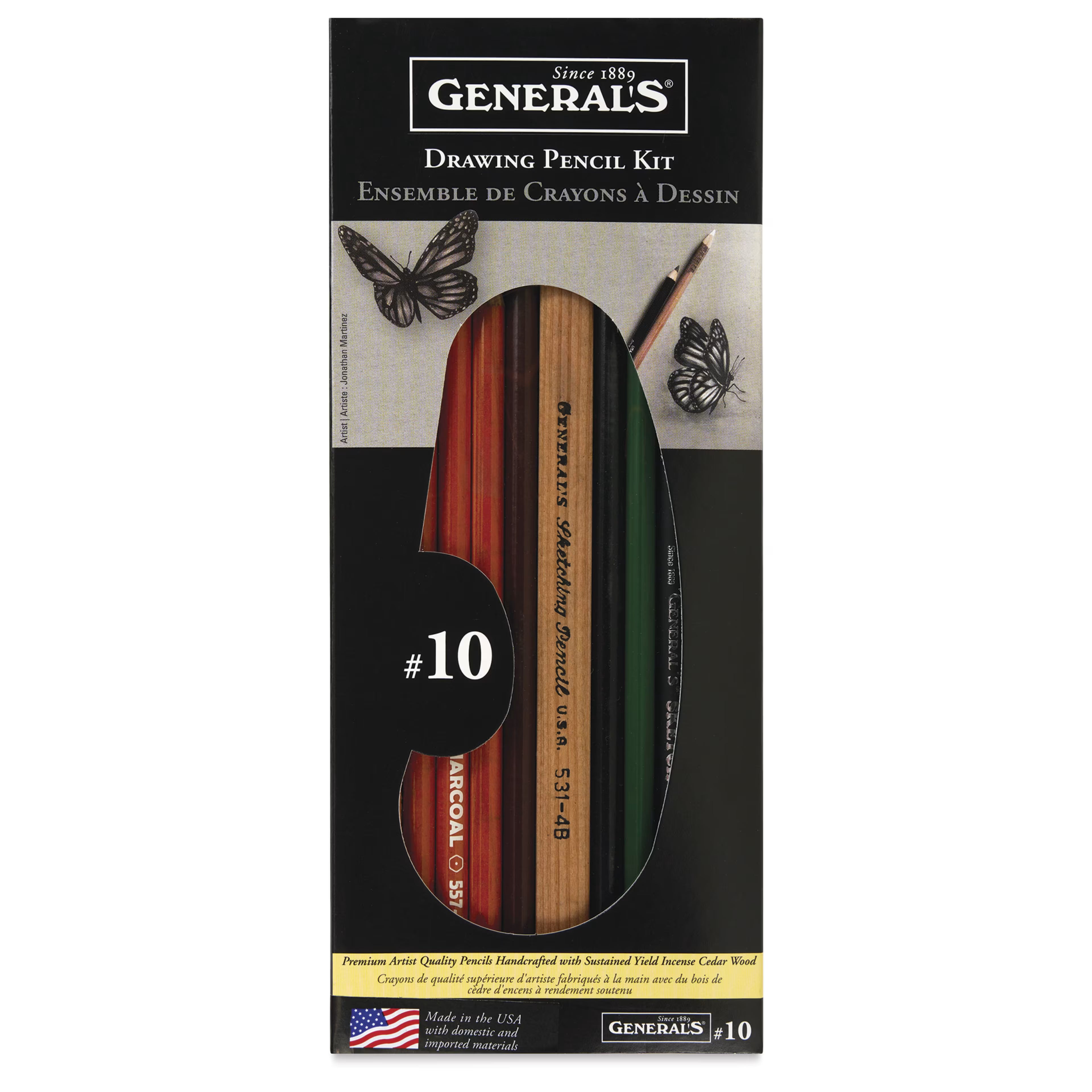Generals Drawing Pencil/Set 10