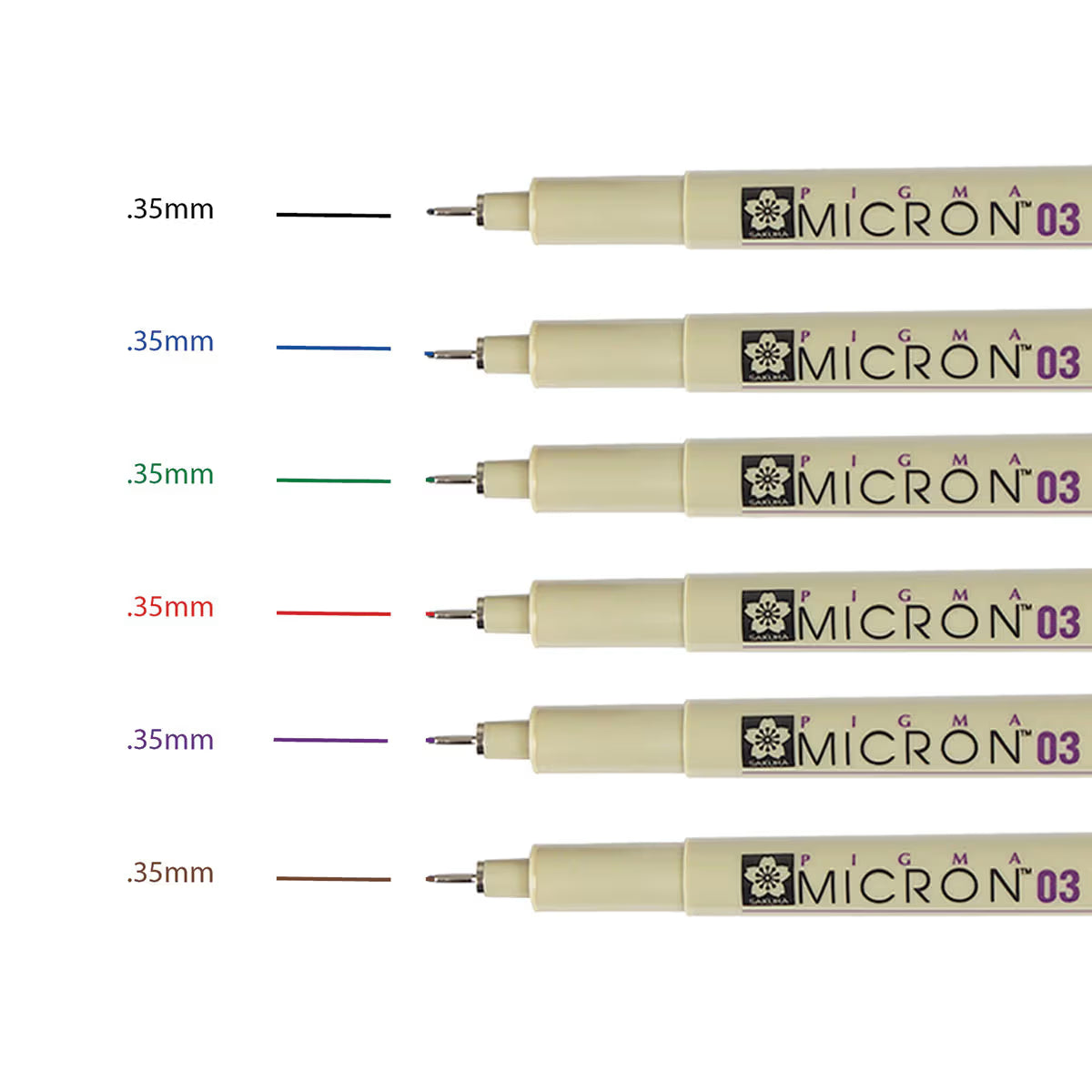 Sakura Pigma MicroPen, Black/3