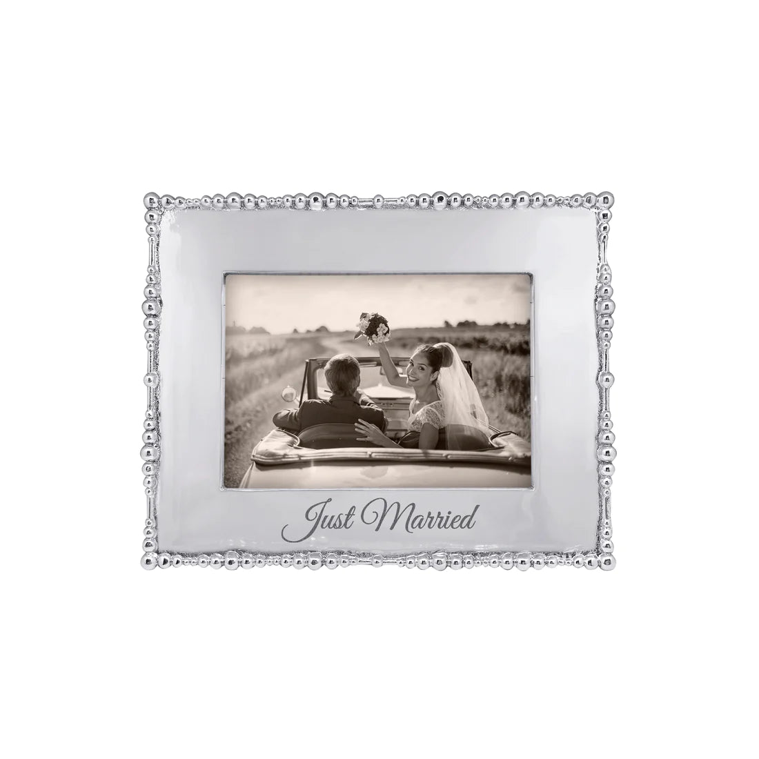 Just Married Pearl Frame - 5x7