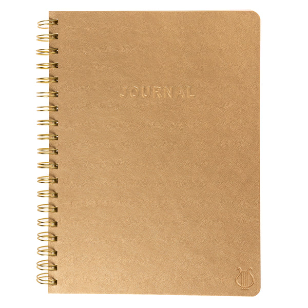 Apollo Gold 8x10 Journal
