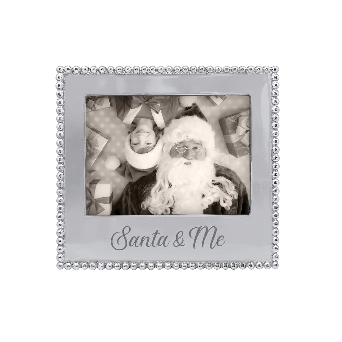 Santa & Me Beaded Frame 5x7