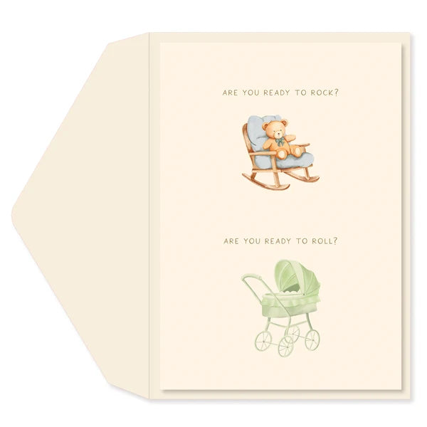 Ready to Rock Baby Card