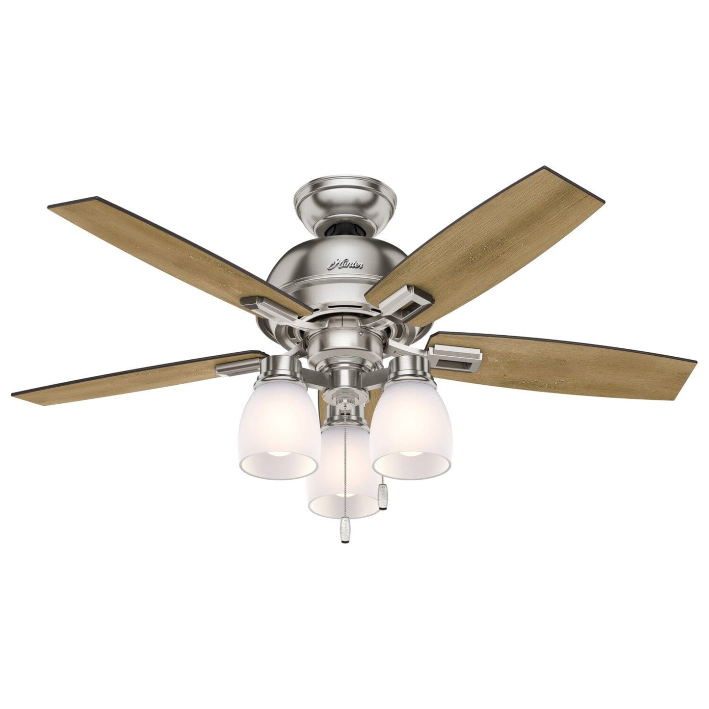 44" Donegan Fan, Brush. Nickel