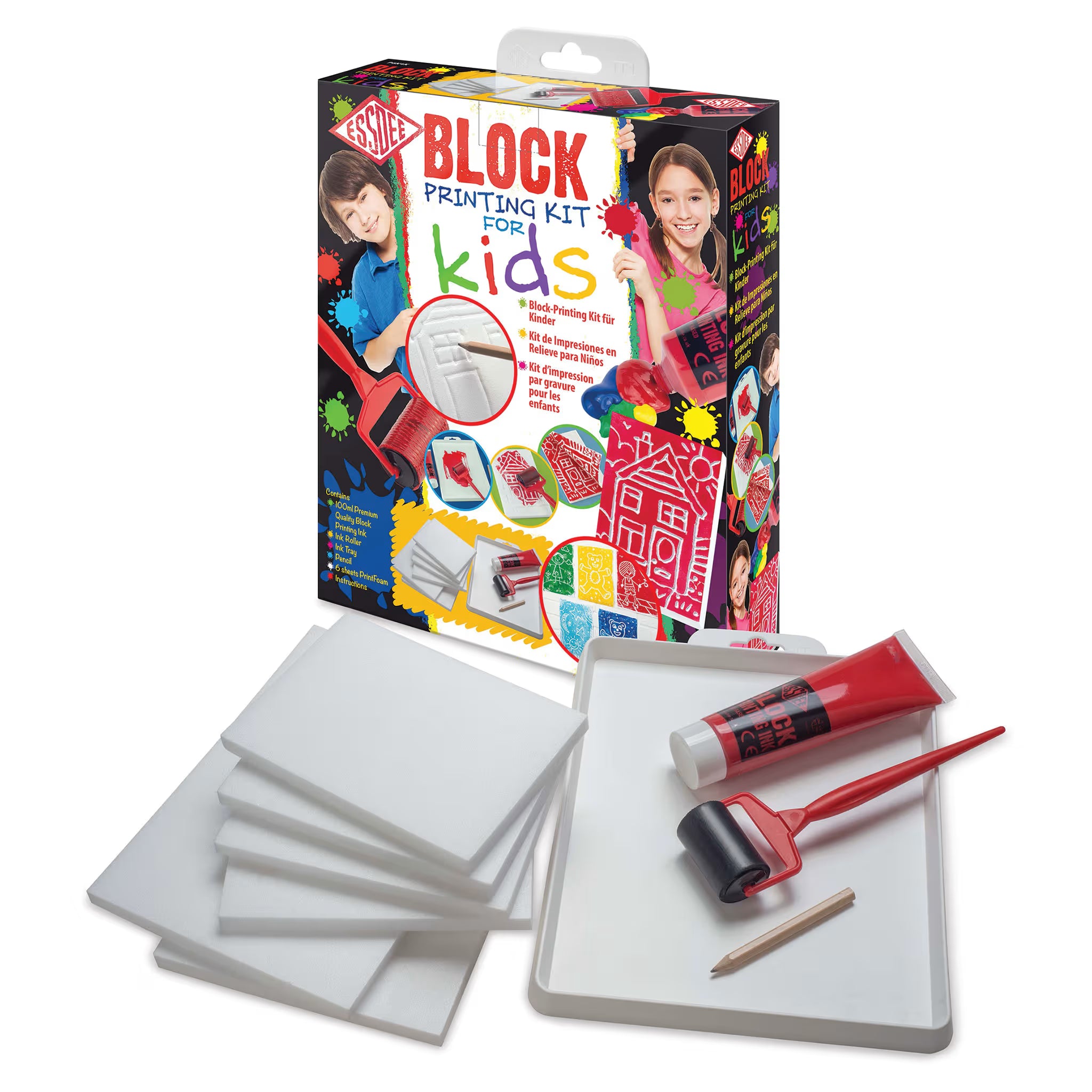 Essdee Block Printing Kit/Kids