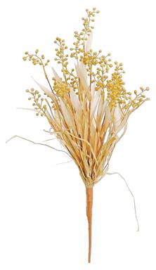 24" Seeding Grass Bush - Beige