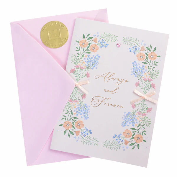 Always & Forever Wedding Card