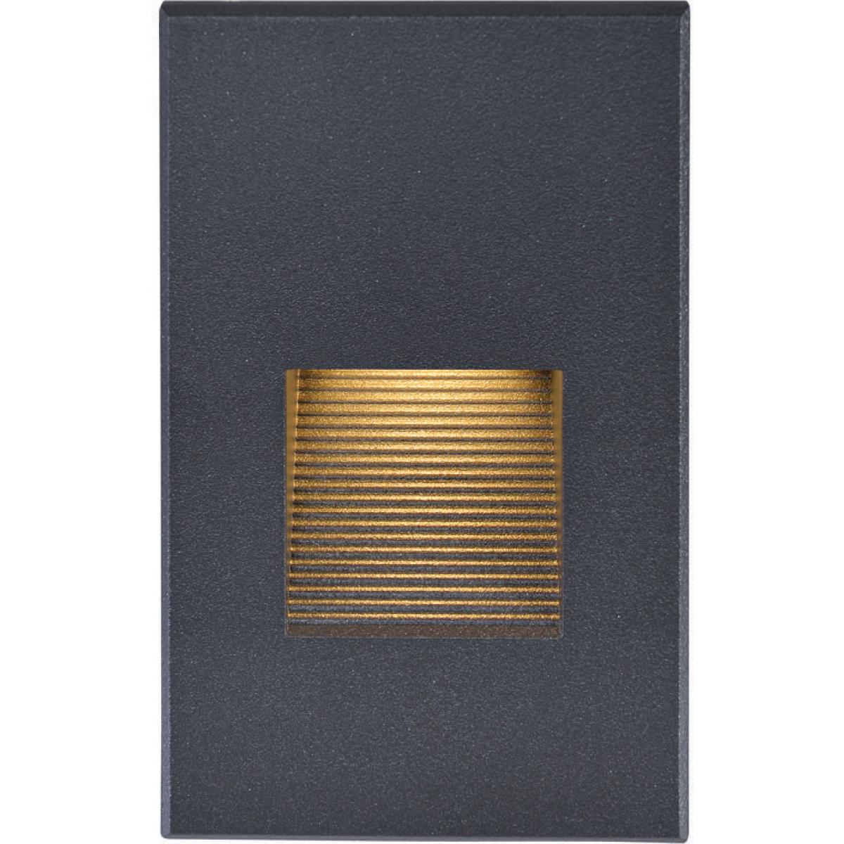 3W LED Vertical Step Light Brz