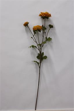 26" Ruffle Ranunculus - Gold