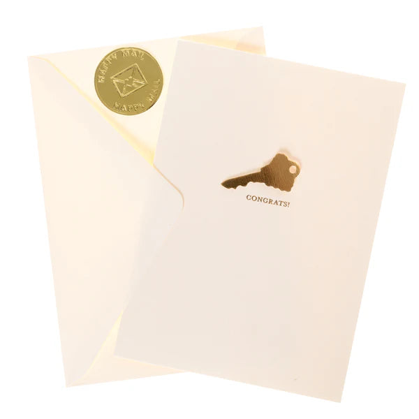Key Congrats! Handmade Card