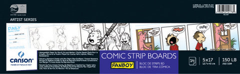Comic Book Art Boards, 5x17
