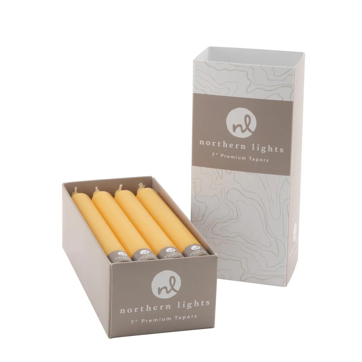 7" Taper Candle - Lemon Zest