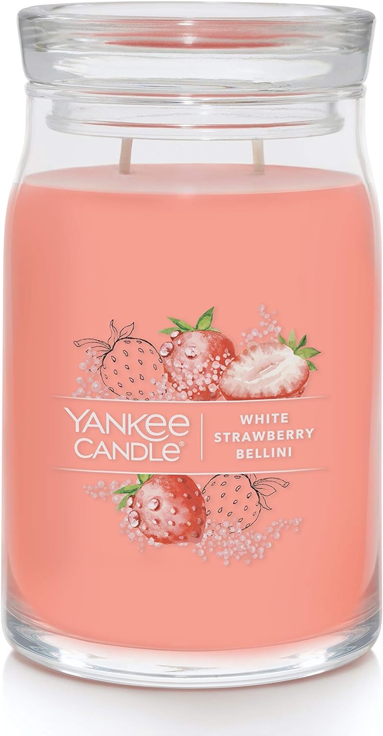 Wh Strawberry Bellini Lg Jar