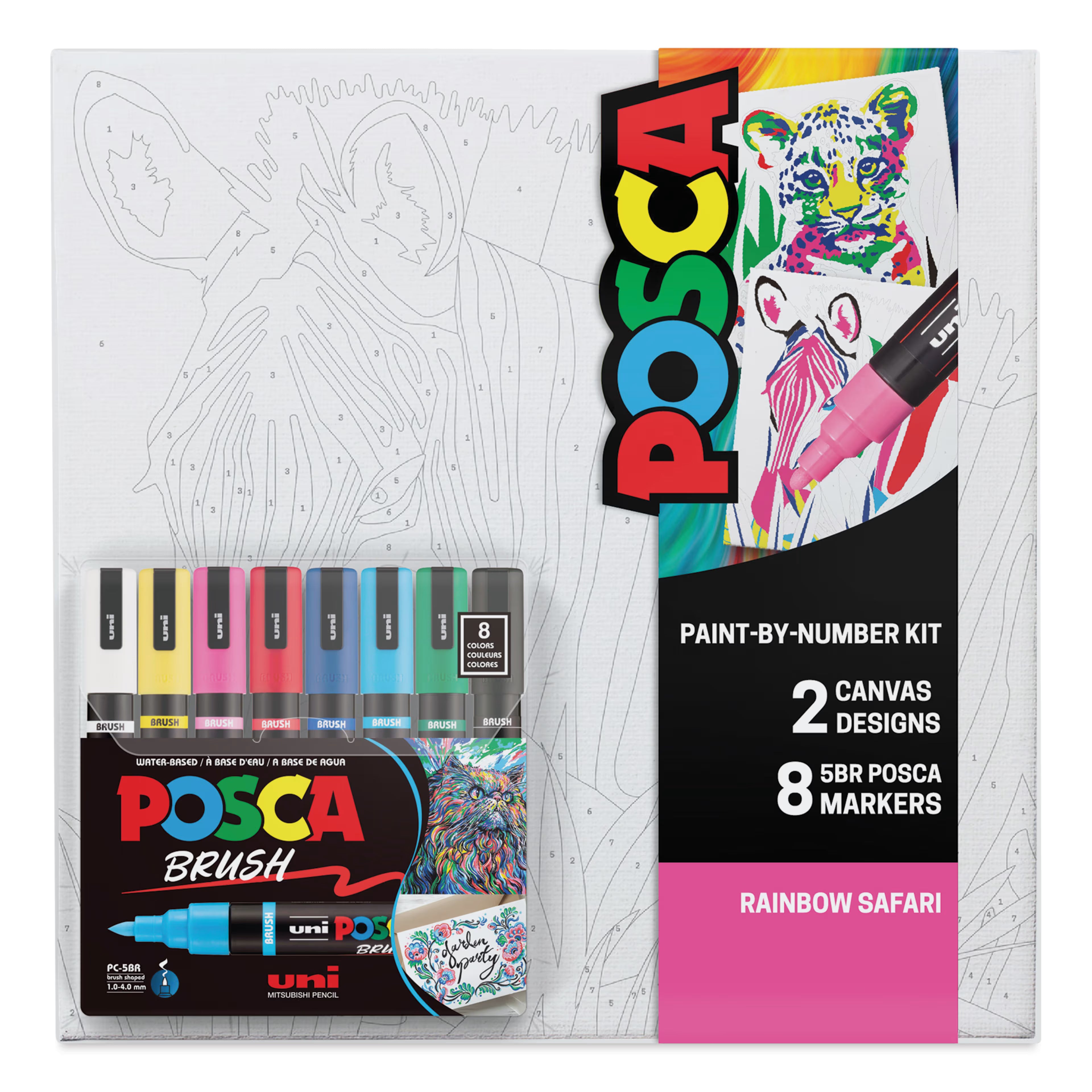Posca Paint/Numbers
