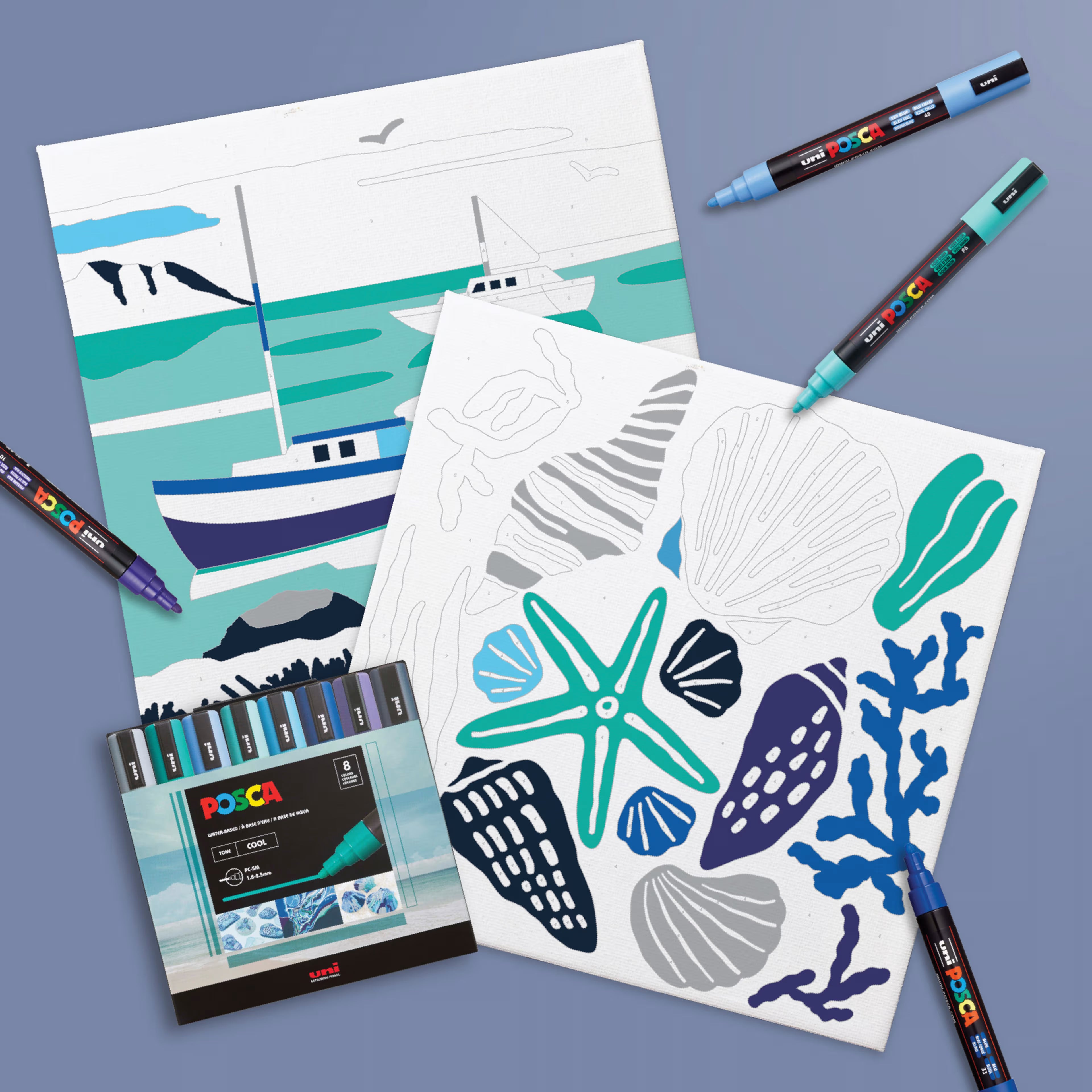 Posca Paint/Numbers