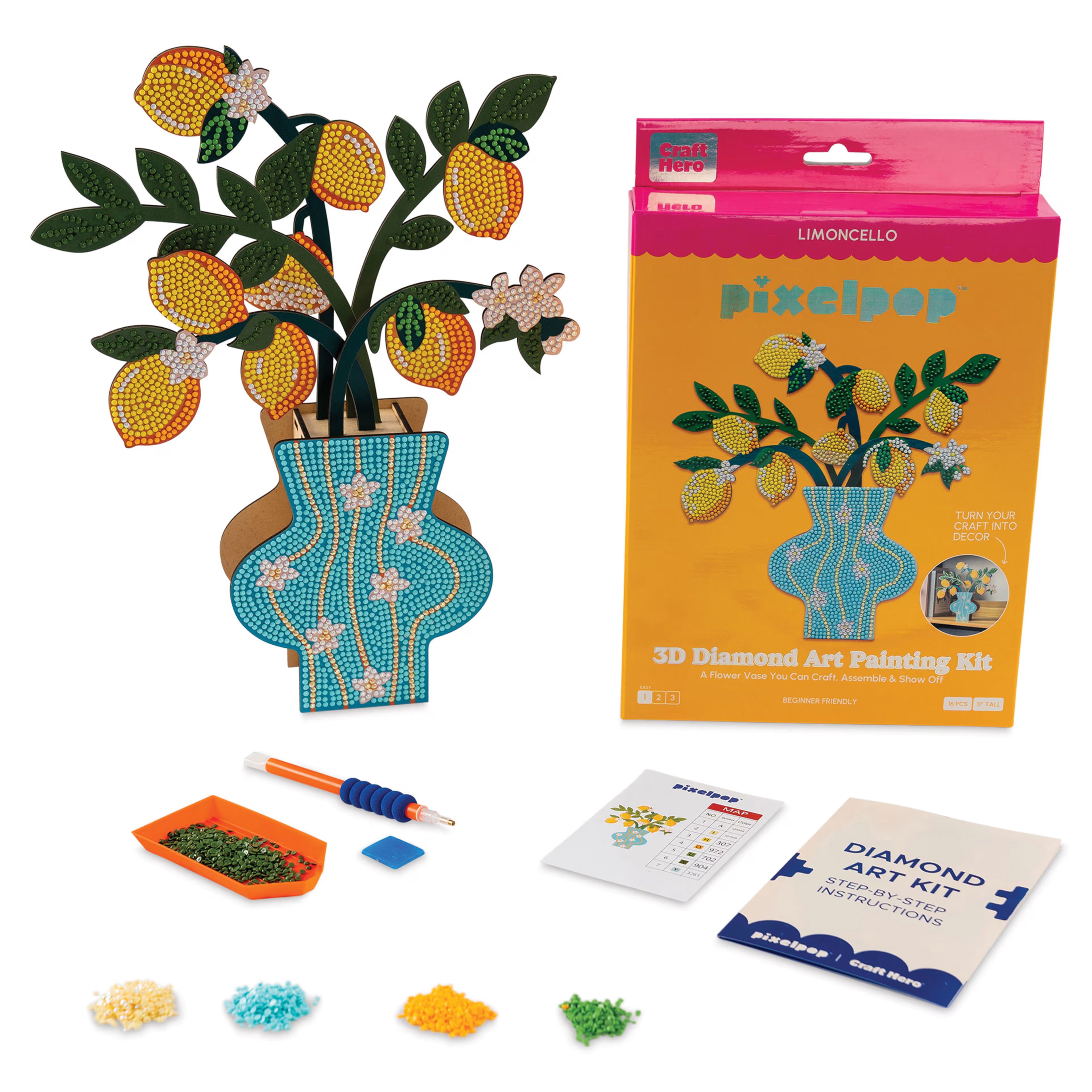 PixelPop 3D Flowers