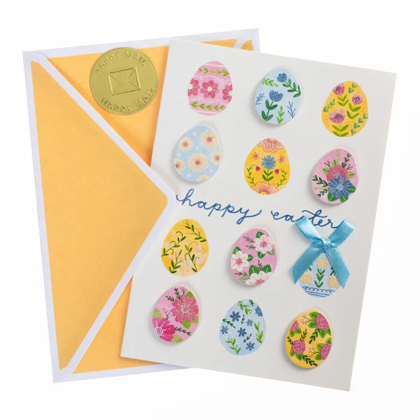 Colorful Eggs Easter Card