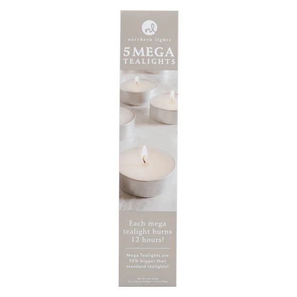 Mega Tealights - 5PC