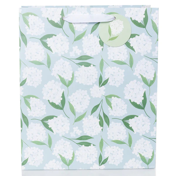 Hydrangeas Lg./Vert. Gift Bag