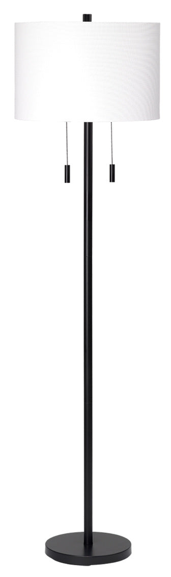 60.5" Lincoln Floor Lamp - Blk