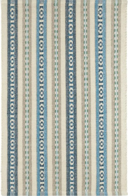 Long Slade Indigo Rug