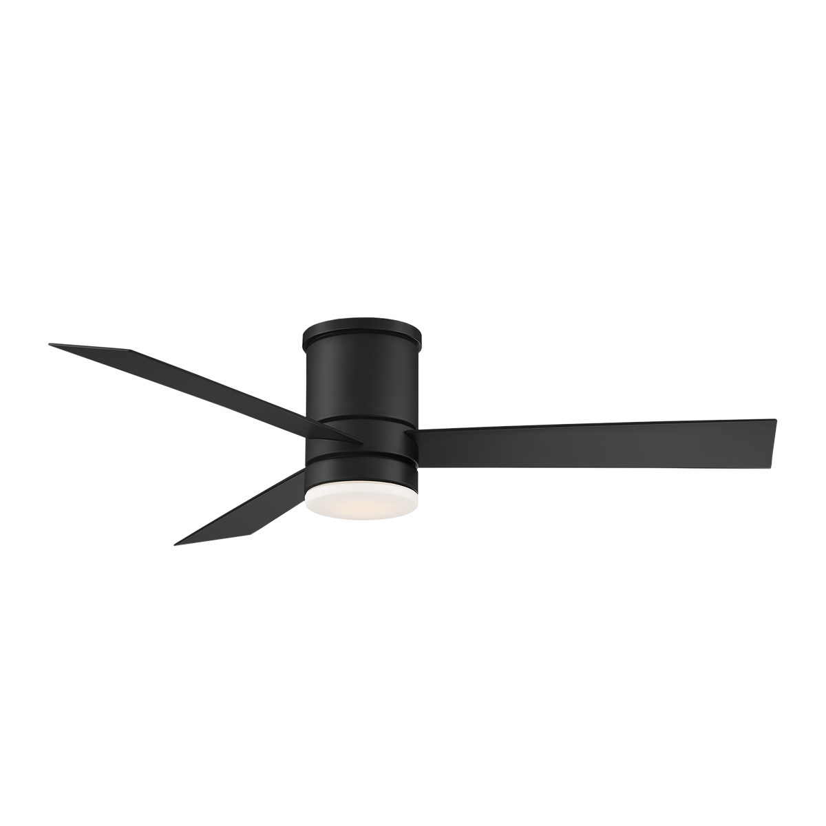 52" Axis Flush Mount Fan - Blk