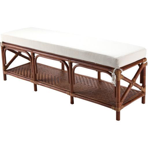 Kaili Rattan Bench