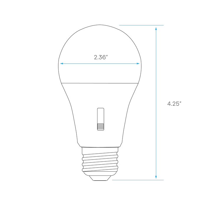 11W LED A19 Bulb - 5CCT