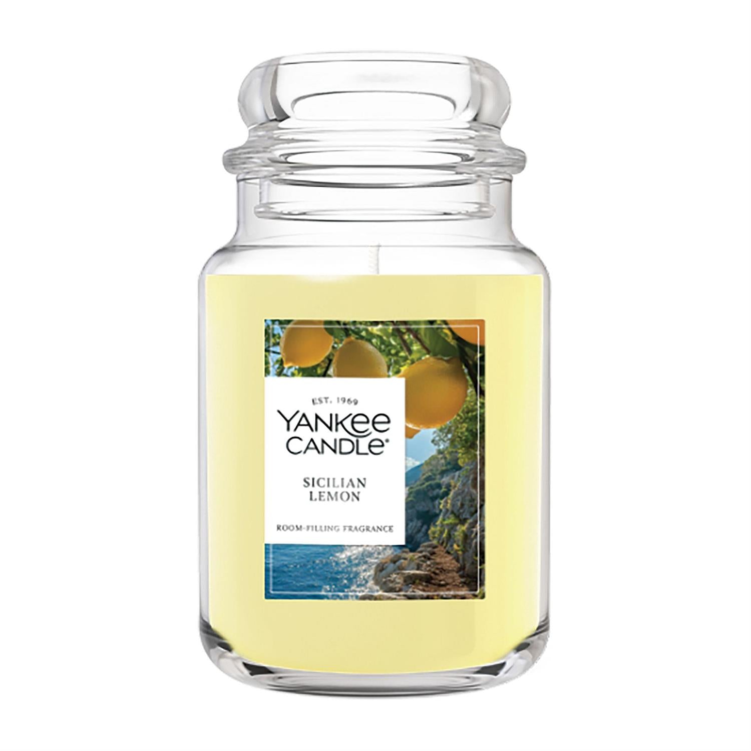 Sicilian Lemon, Lg Apoth Jar