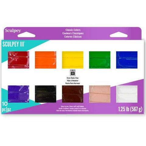 Sculpey 10pc Clay Set, Bright