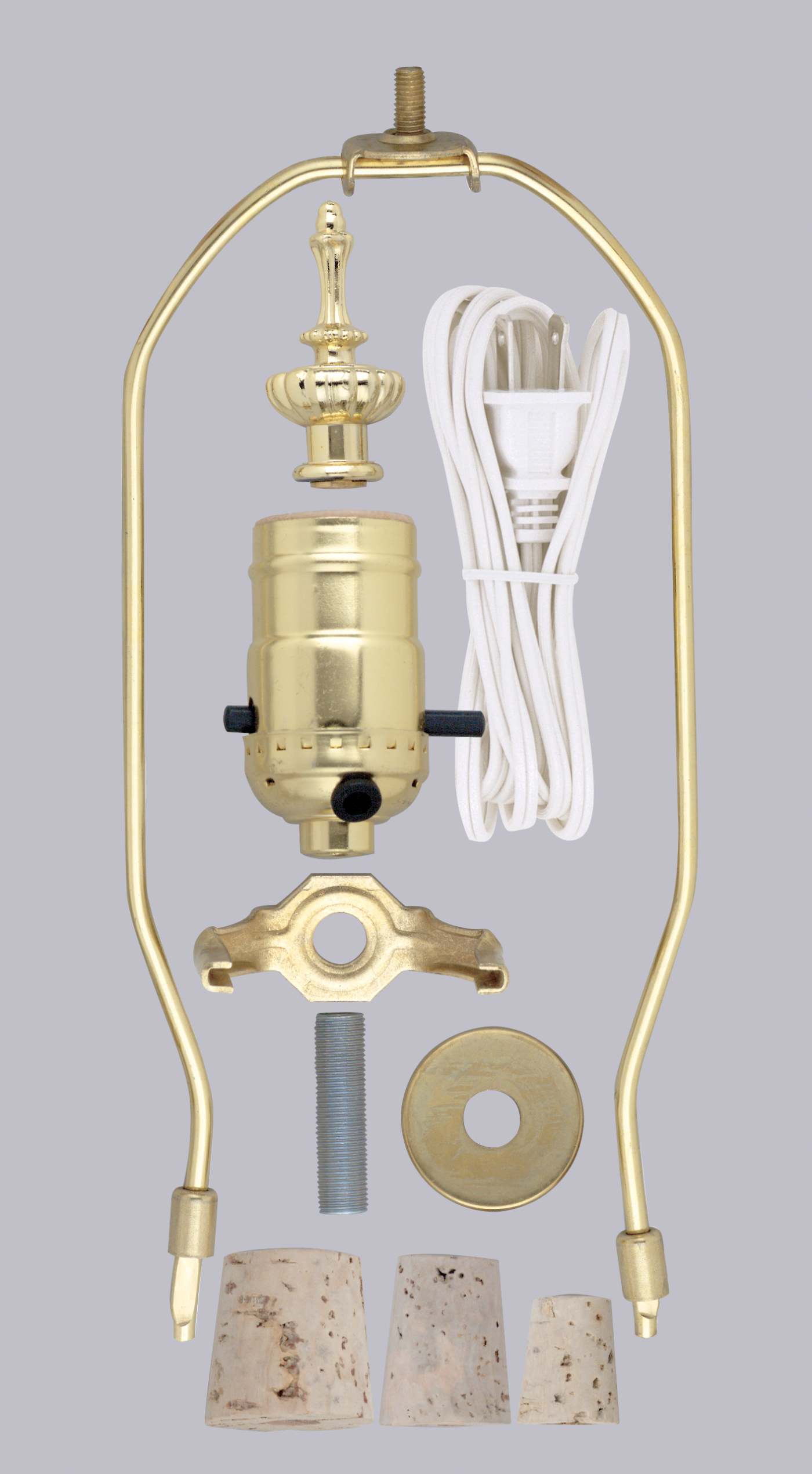 Create-A-Lamp Kit - White Wire
