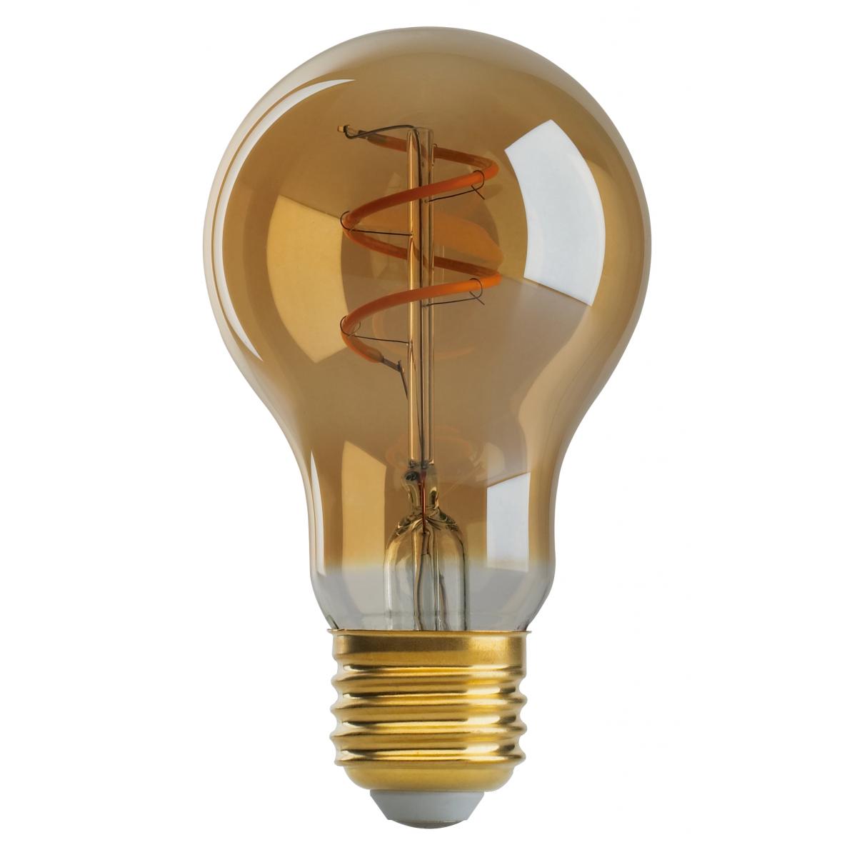 4.5W LED A19 Amber Bulb