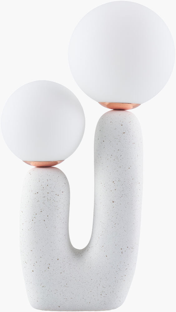 Sedium Table Lamp, White