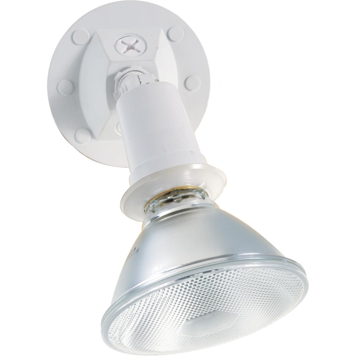 Swivel Flood Light - White