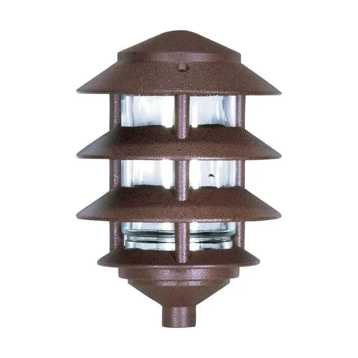 4-Tier Bronze Garden Light