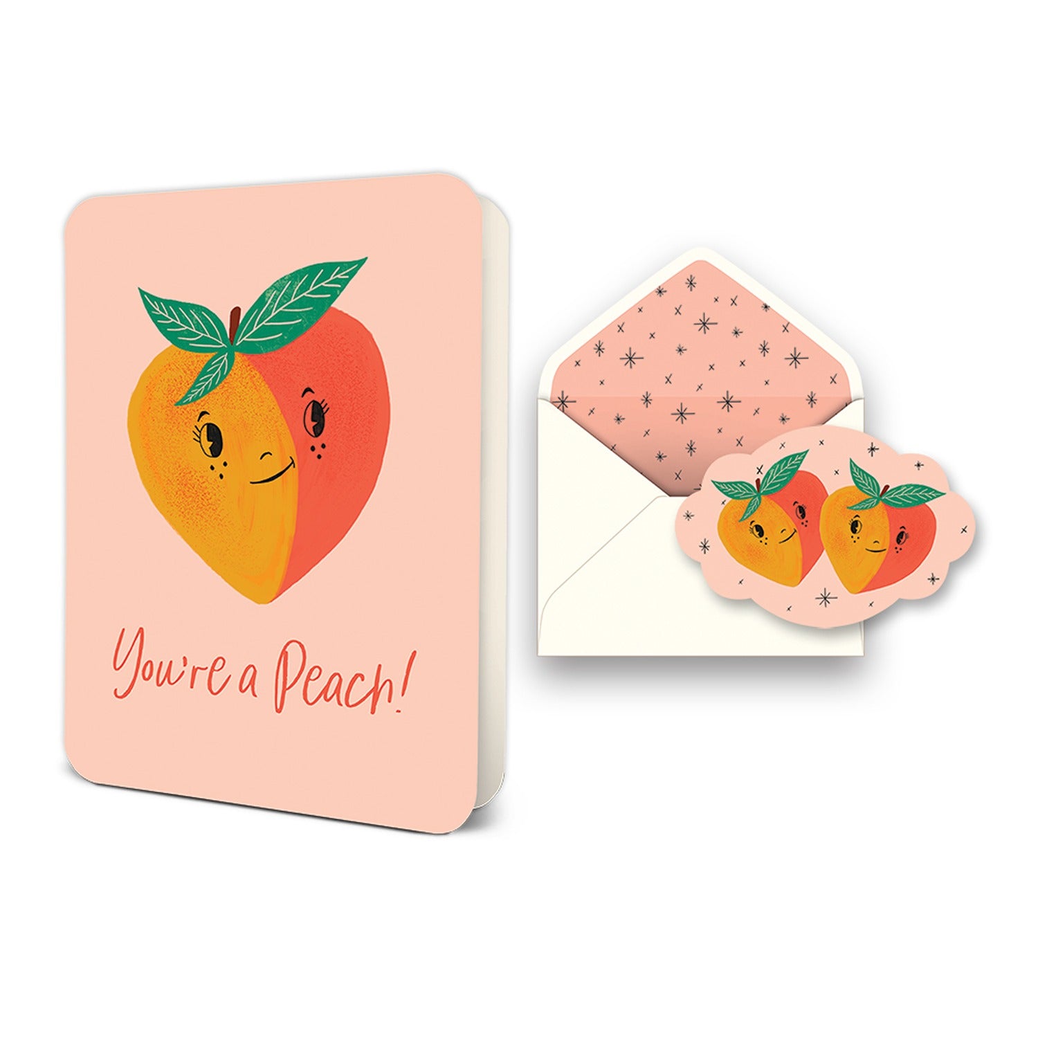 You're a Peach! Greeting Card