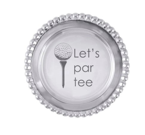 Let's Par Tee Wine Coaster