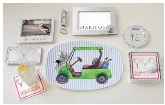 Let's Par Tee Wine Coaster