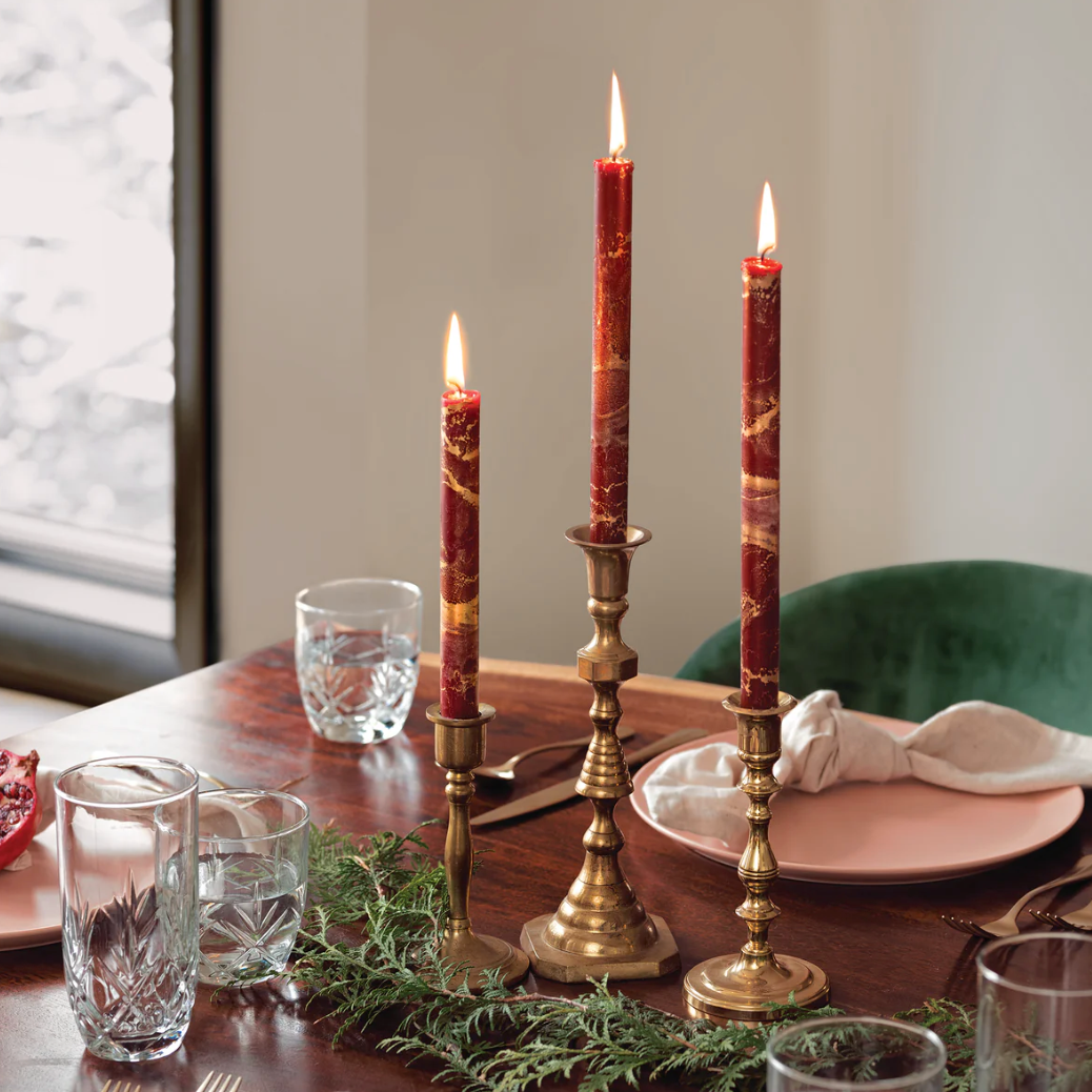 12" Decorative Taper - Multiple Colors