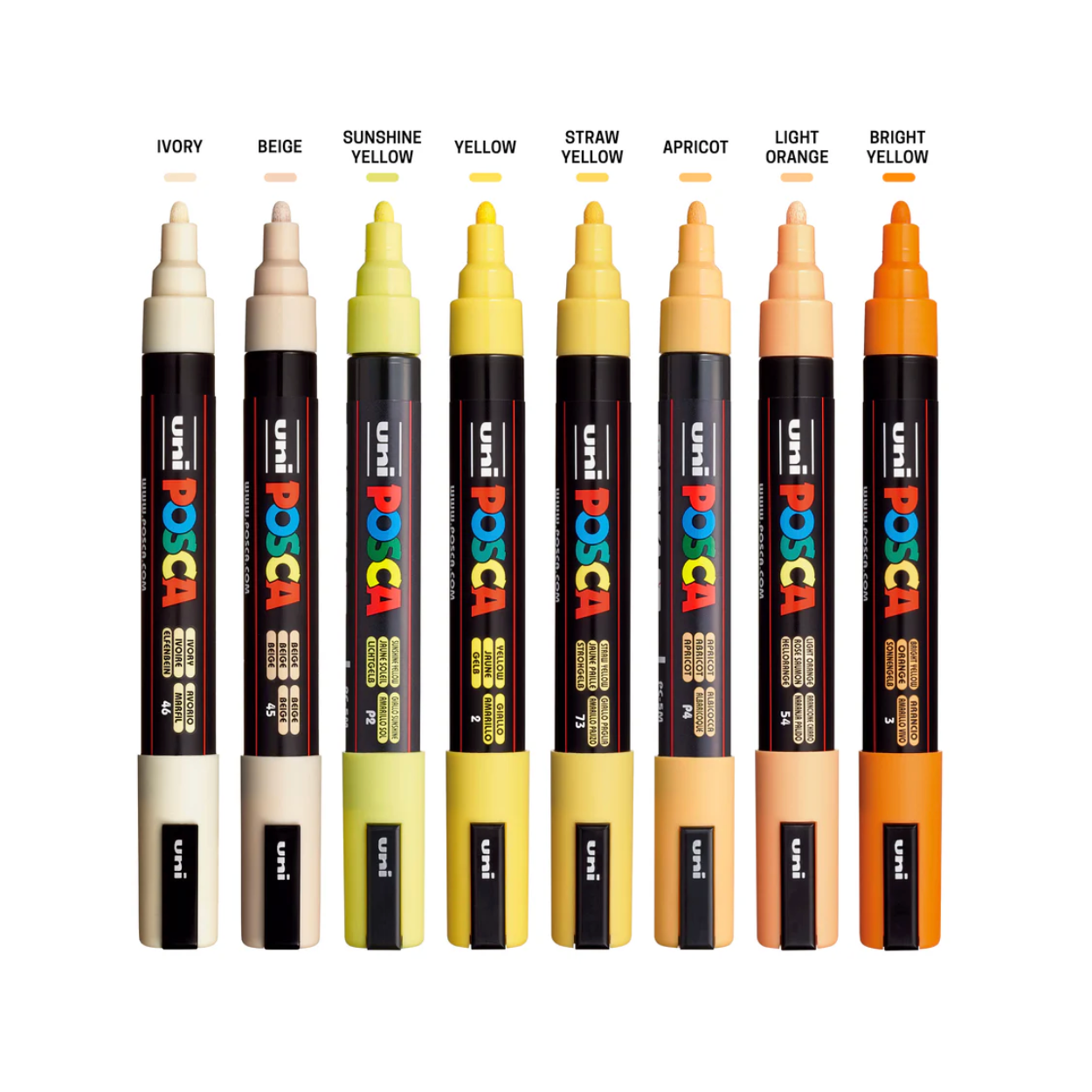 Posca PC-5M Paint Marker - 8/Set
