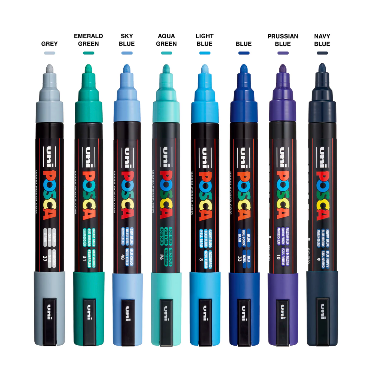 Posca PC-5M Paint Marker - 8/Set