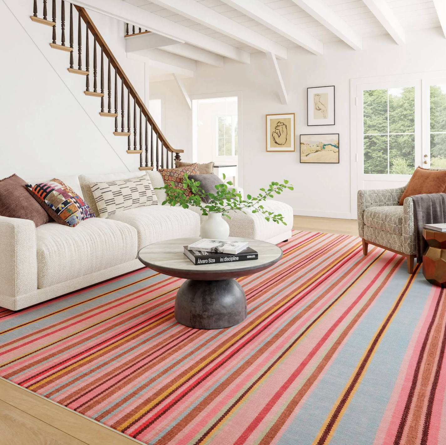 Jamaica Stripe Washable Rugs