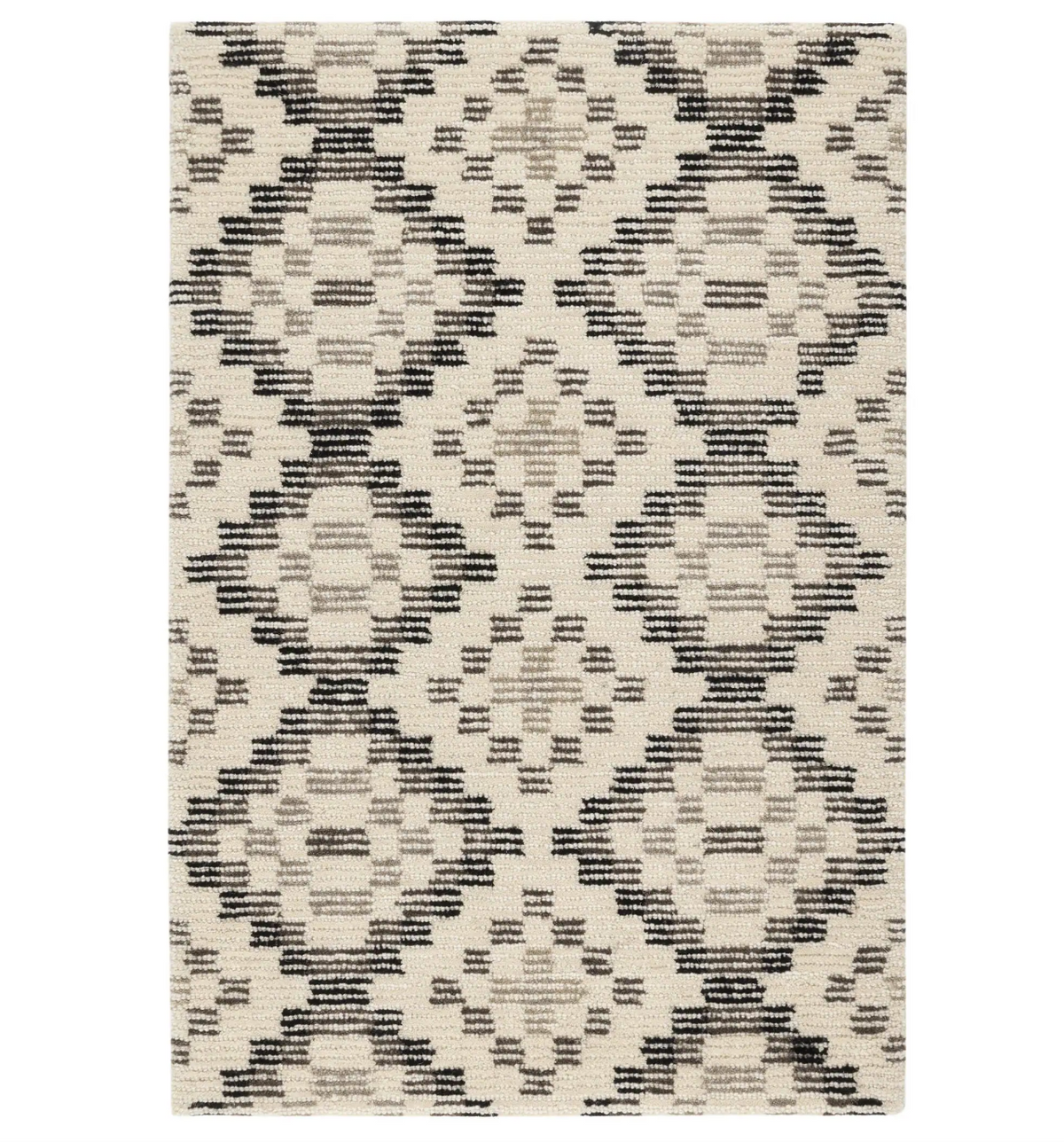 Diamond Cove Black Rug
