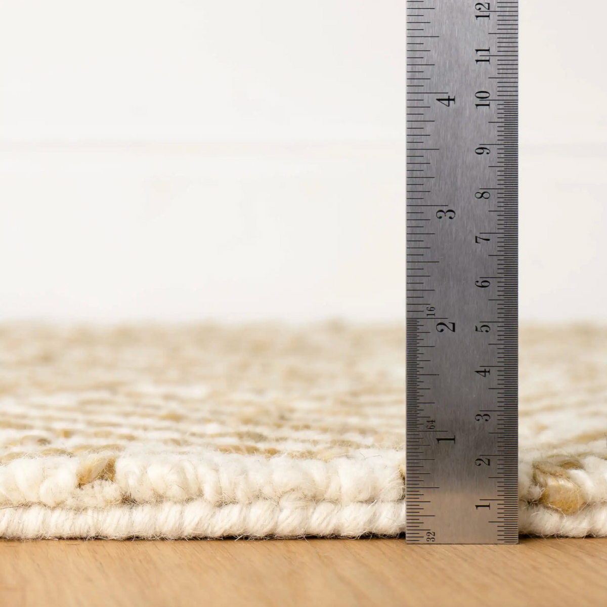 Layers Ochre Wool Rug