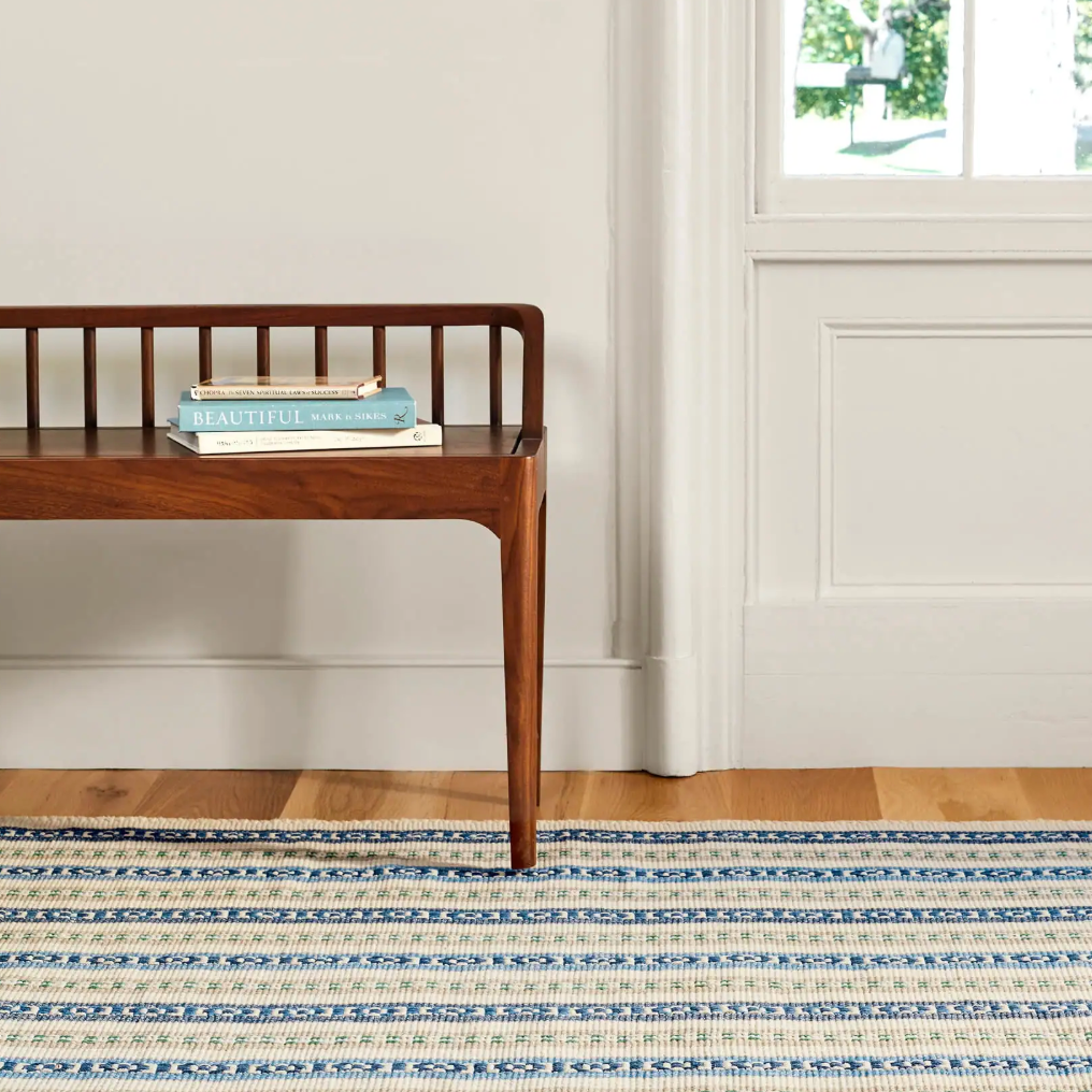 Long Slade Indigo Rug