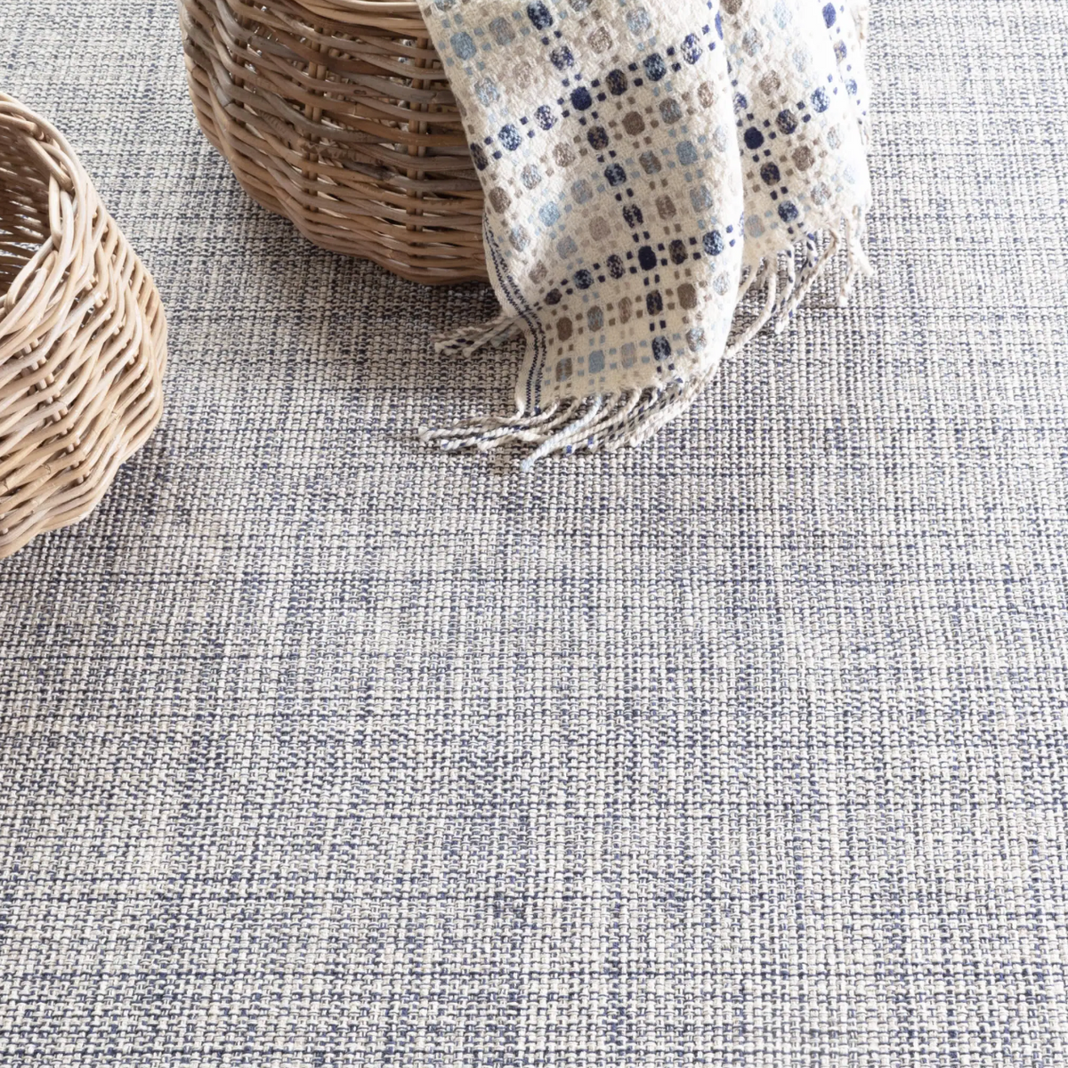 Marled Indigo Rug