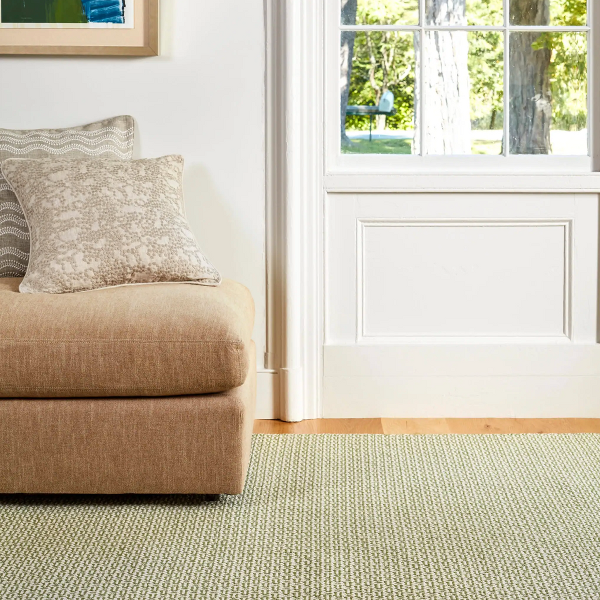 Miss Muffet Olive Rug