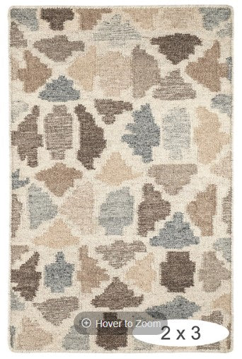 Rufus Stone Kilim Nat Rug